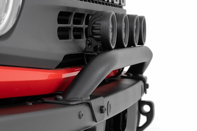 Rough Country Light Bar 3.5" LED Blk Amber DRL OE Modular for Ford Bronco 21-25 51136