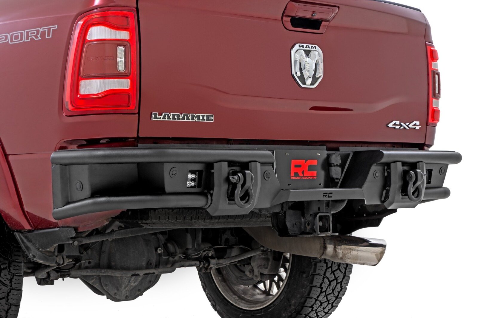 Rough Country Rear Bumper Tubular for Ram 2500/3500 (2010-2025)