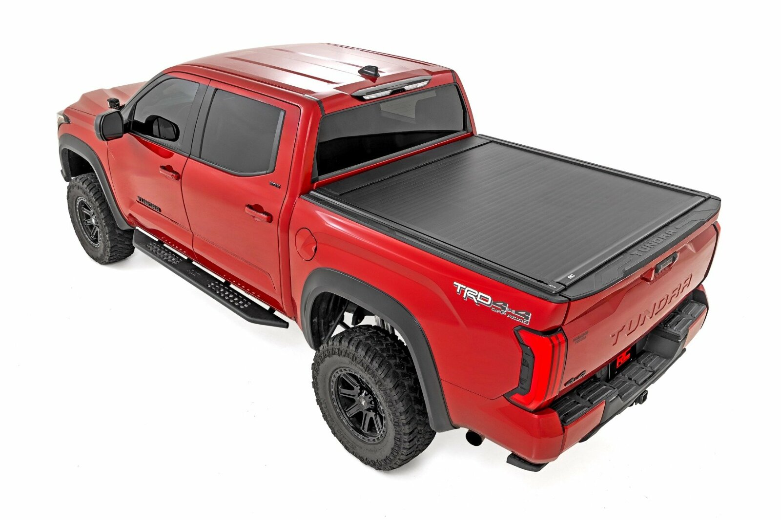 Rough Country Powered Retractable Bed Cover 5'7" Bed for Toyota Tundra 22-25