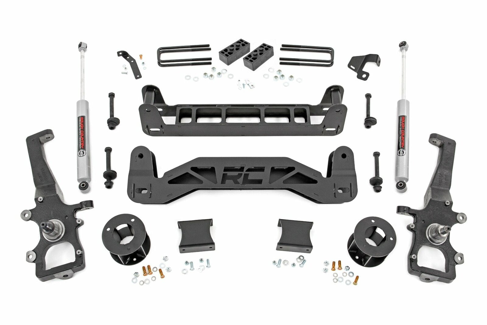 Rough Country 4in for Ford Suspension Lift Kit 04-08 F-150 2WD -1