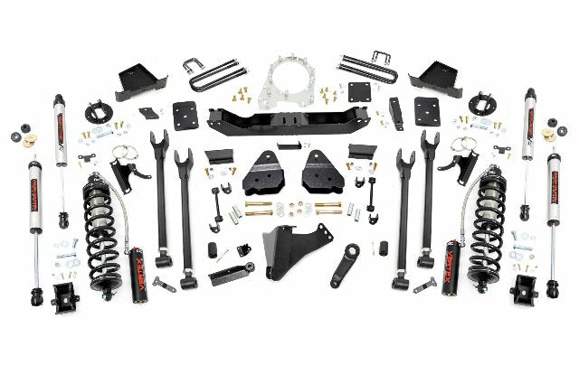 Rough Country 6" Lift Kit 4-Link No OVLD C/O V2 For Ford SuperDuty 17-22 52656