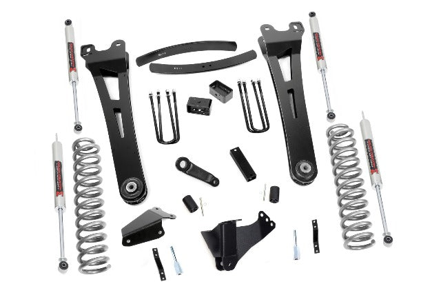 Rough Country 6" Lift Kit Gas Radius Arm M1 For Ford Super Duty 05-07 53740