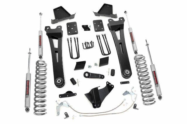 Rough Country 4d F250 6" Radius Arm Lift Kit 15-16 Diesel 4wd W/ Overloads 542.20