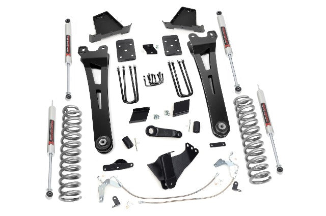 Rough Country 6" Lift Kit For Ford SuperDuty 15-16 Diesel Radius Arm No OVLD M1 54340