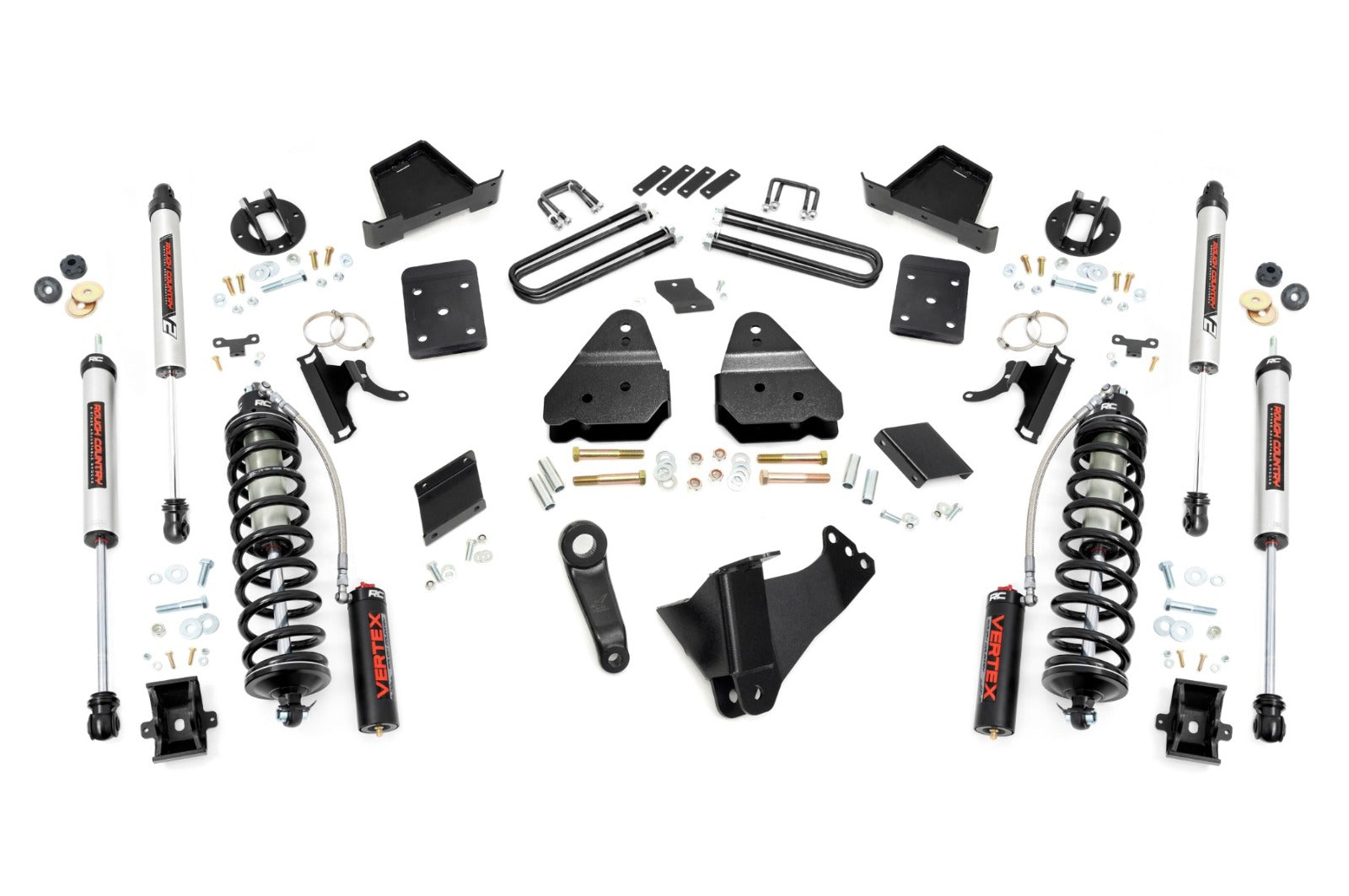 Rough Country 6" Lift Kit Diesel OVLD C/O V2 for Ford Super Duty 15-16