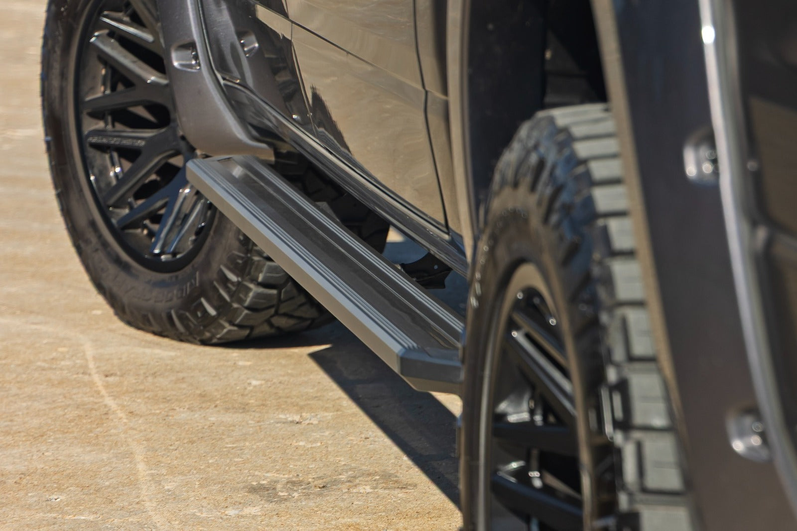 Rough Country Multi-Color LED Running Boards Crew Cab for Ram 1500 19-25