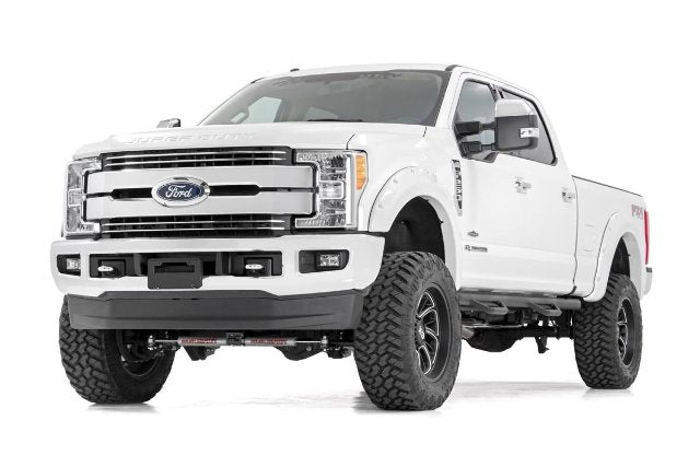 Rough Country 4.5in for Ford Lift Kit w/V2 Shocks 17-19 F-250/350 4wd Diesel 55070