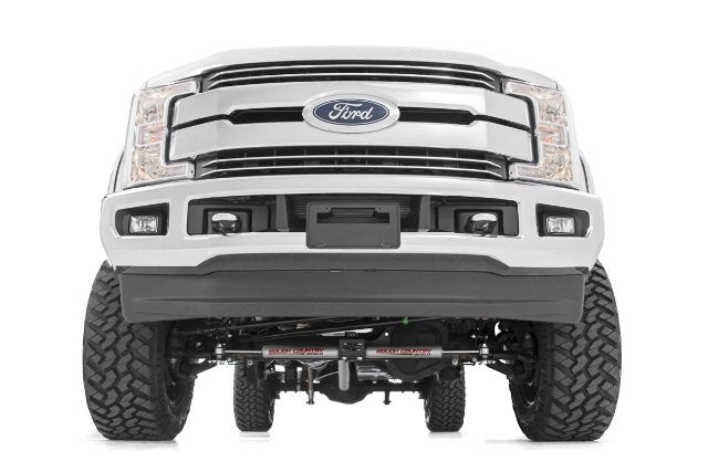 Rough Country 4.5in for Ford Lift Kit w/V2 Shocks 17-19 F-250/350 4wd Diesel 55070