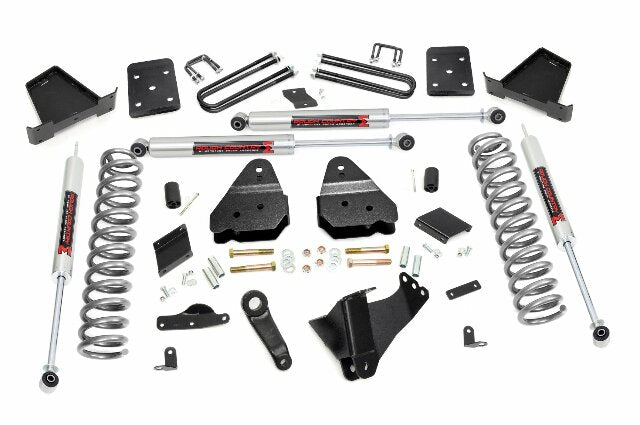 Rough Country 6" Lift Kit Diesel No OVLD M1 For Ford Super Duty 15-16 55140