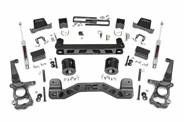 Rough Country 6in for Ford Suspension Lift Kit w/N3 Shocks 15-20 F-150 2WD 55330