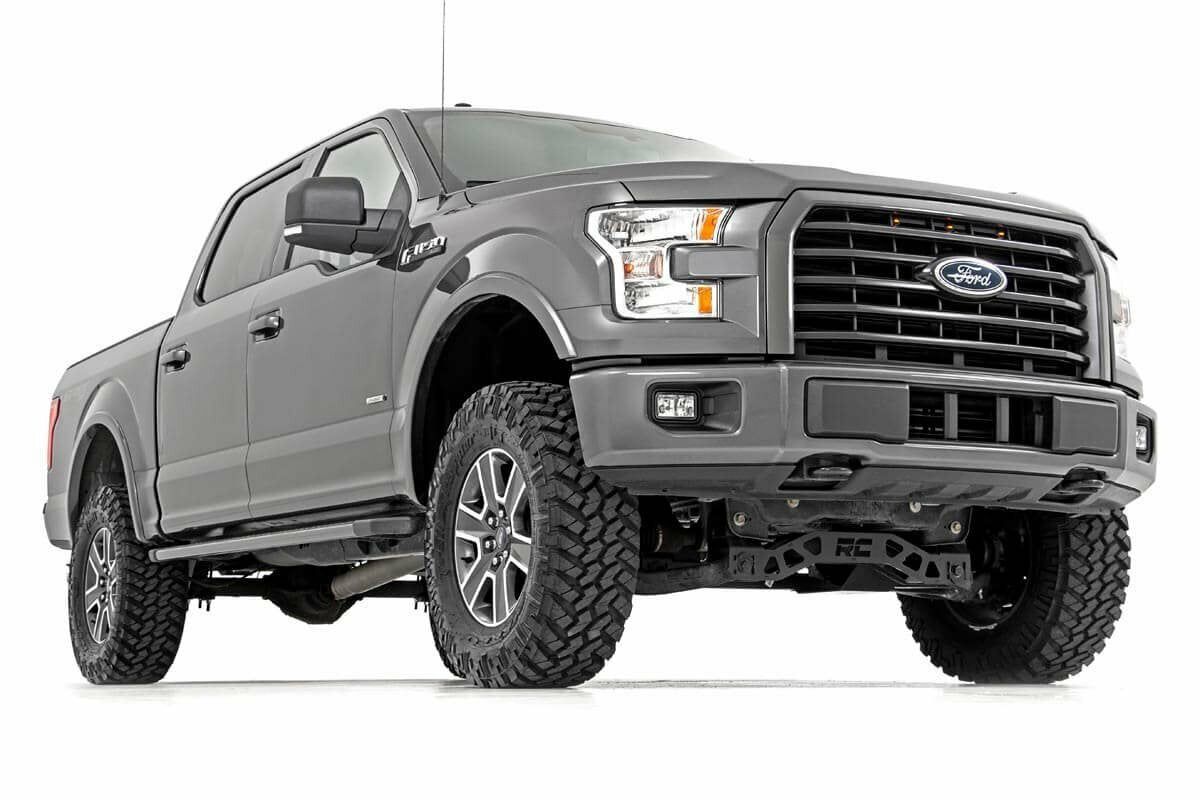 Rough Country 4 Inch Lift Kit M1 Struts/M1 for Ford F-150 4WD 2015-2020 -2