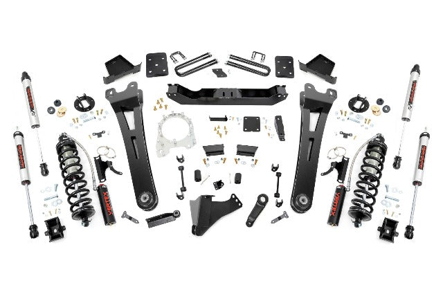 Rough Country 6" Lift Kit Radius Arm No OVLD C/O V2 For Ford SuperDuty 17-22 55858