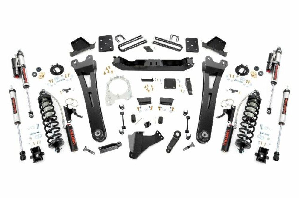 Rough Country 6" Lift Kit Radius Arm No OVLD C/O Vertex For Ford SuperDuty 17-22