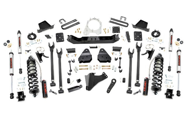 Rough Country 6" Lift Kit 4-Link OVLD C/O V2 For Ford SuperDuty 17-22 56056