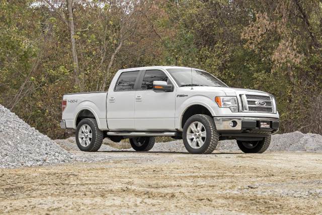 2in Ford Leveling Billet Strut Extensions 09-13 F-150 RED 568RED