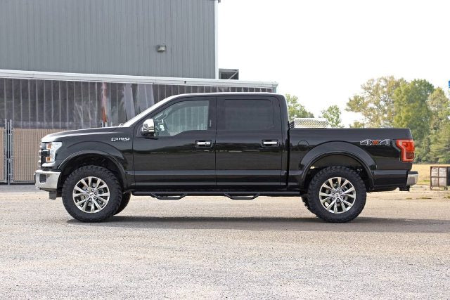 2in Ford Leveling Billet Strut Extensions 14-20 F-150 RED 569RED