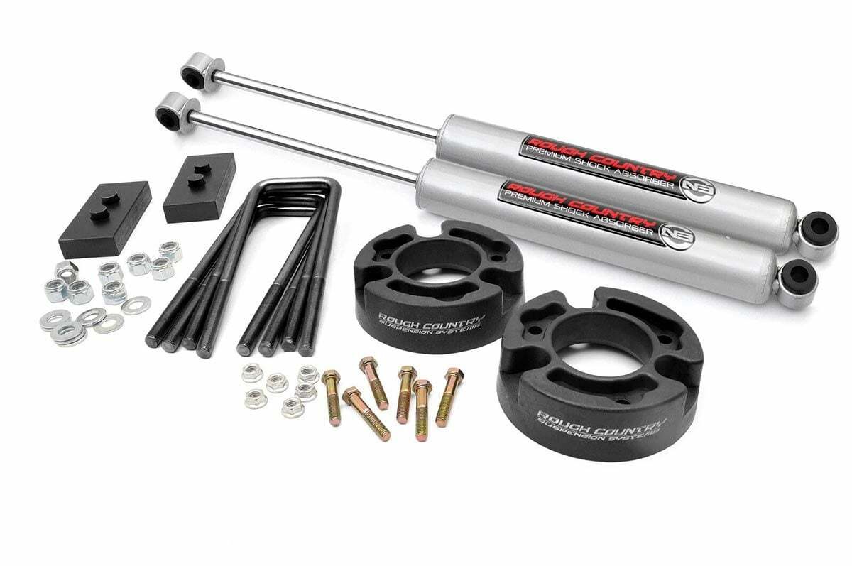 Rough Country Ford F150 2.5" Leveling Lift Kit w/ Shocks 2004-2008 4WD/2WD 57030
