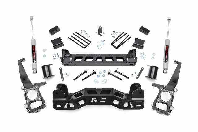 Rough Country 4in for Ford Suspension Lift Kit w/N3 Shocks 09-10 F-150 57231