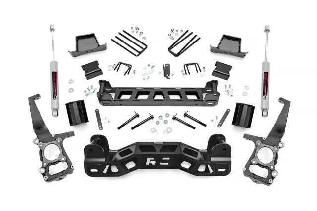 Rough Country 6in for Ford Suspension Lift Kit w/N3 Shocks 09-10 F-150 2wd 57331