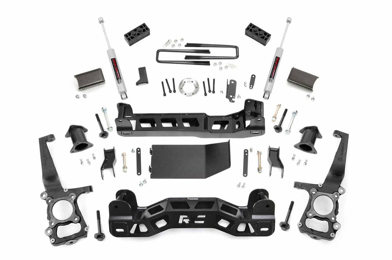 Rough Country for Ford F150 4" Suspension Lift Kit 2011-2014 4wd -1