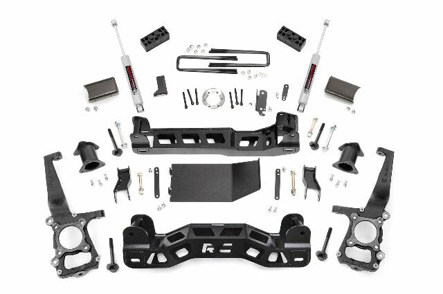 Rough Country for Ford F150 4" Suspension Lift Kit 2011-2014 4wd