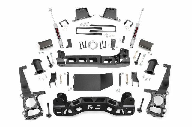 Rough Country 6 Inch Lift Kit For Ford F-150 4wd (2014) 57530_A