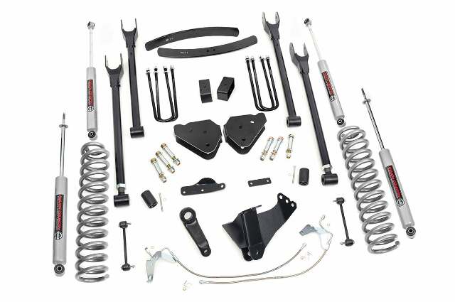 Rough Country for Ford F250 F350 Super Duty 4-Link 6" Lift Kit 08-10 DIESEL 4wd 584.20