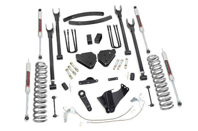 Rough Country 6" Lift Kit Diesel 4 Link M1 For Ford Super Duty 4wd 08-10 58440