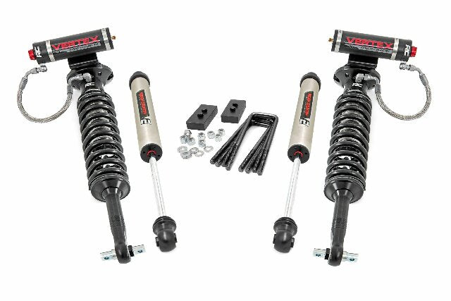 2in Fits Ford Leveling Lift Kit w/Vertex and V2 Shocks 2021 F-150 58657