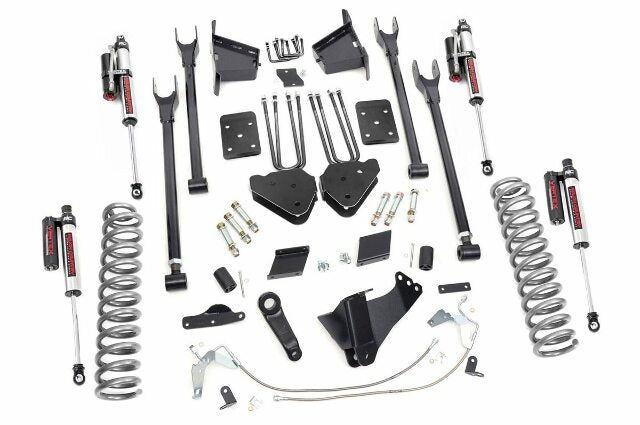 Rough Country 6in for Ford 4-Link Lift Kit Vertex 15-16 F-250 4wd Overloads 58950