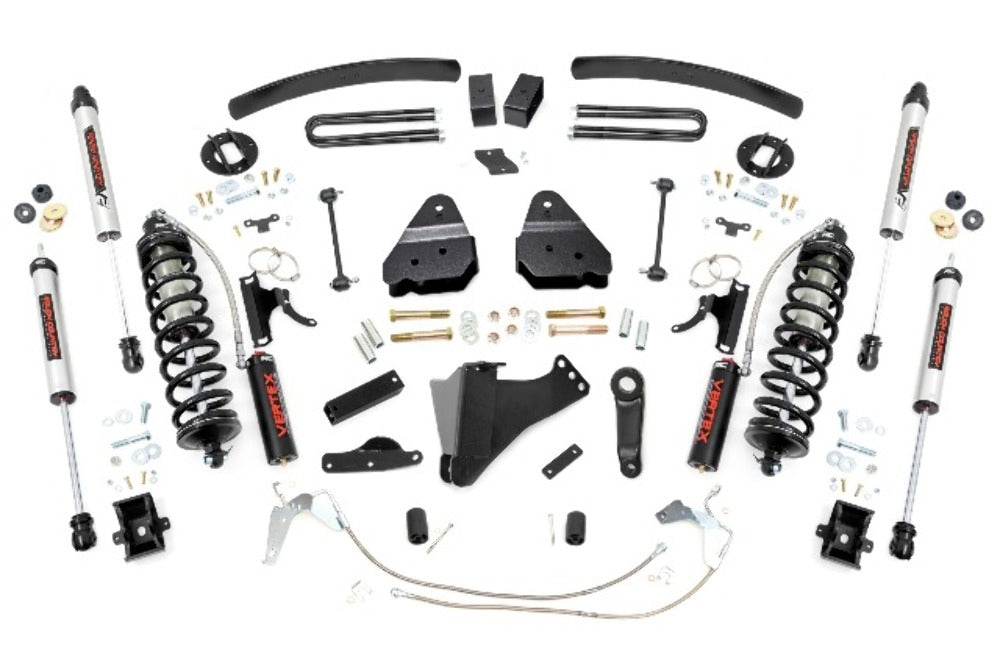 Rough Country 6" Lift Kit Gas C/O V2 for Ford Super Duty 4wd 2008-2010