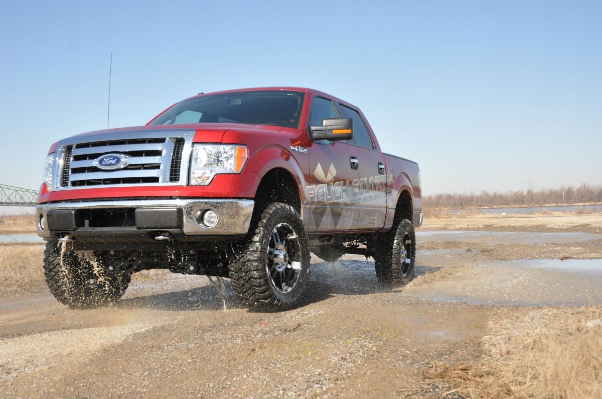 Rough Country 6in For for Ford Suspension Lift Kit Vertex & V2 (09-10 F-150 4WD) -3