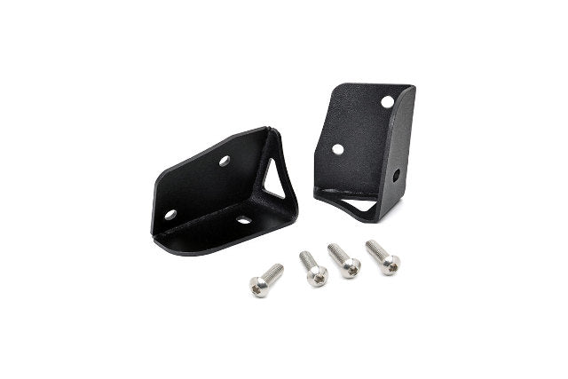 Lower Windshield Light Mounts Jeep Wrangler JK 07-18 NO Lights 6004