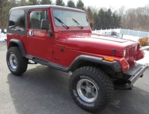 Rough Country 2.5in For Jeep Suspension Lift Kit w/V2 Shocks 87-95 Wrangler YJ 61570