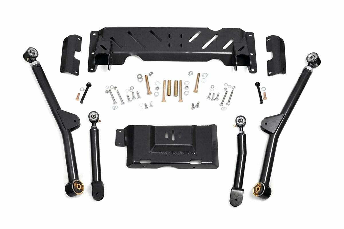 Rough Country 4"-6" Long Arm Upgrade Kit for Cherokee XJ 1984-01 NP242 T/C -1