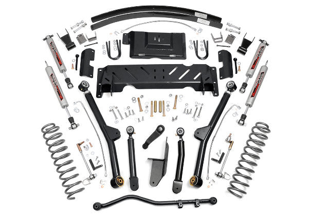 Rough Country 4.5in Long Arm Suspension Lift Kit for 84-01 XJ Cherokee-NP242 61622