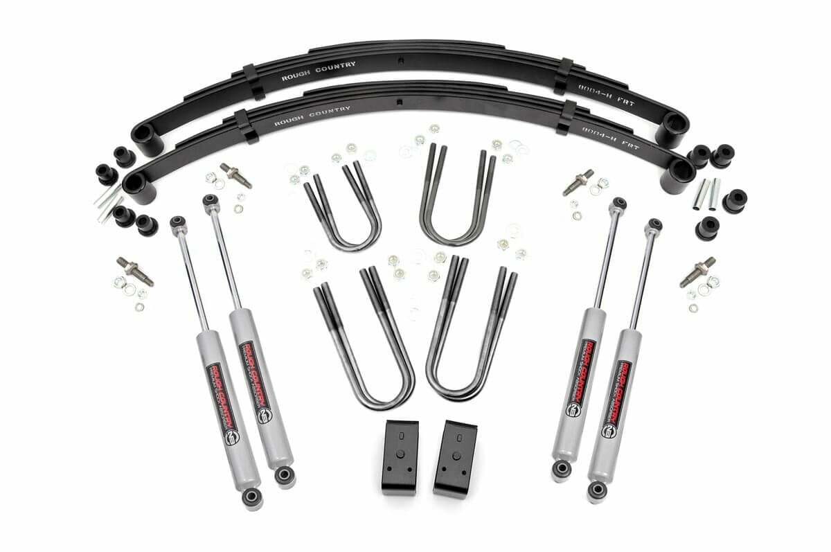 Rough Country 3" Suspension Lift Kit For Jeep SJ Cherokee/Wagoneer J10 & J20 -1