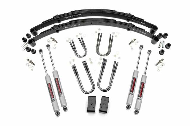 Rough Country 3" Suspension Lift Kit For Jeep SJ Cherokee/Wagoneer J10 & J20 64030