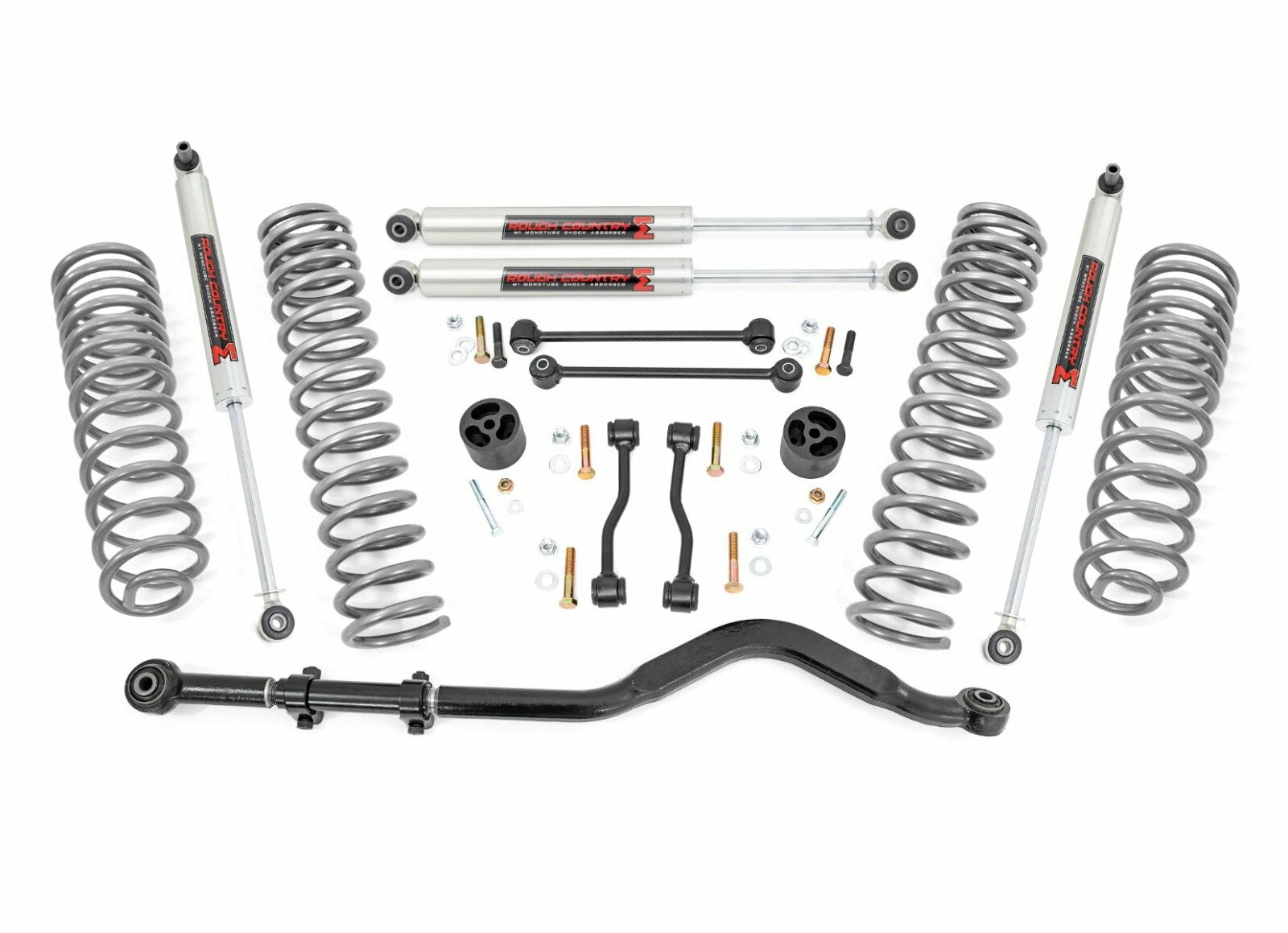 Rough Country 3.5 Inch Lift Kit Springs M1 for Jeep Gladiator JT 4WD 20-25 -1