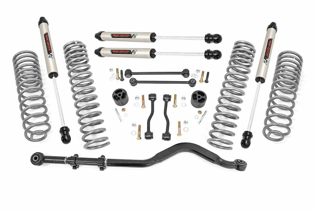 Rough Country 3.5 Inch Lift Kit Springs V2 for Jeep Gladiator JT 4wd 20-25 64970