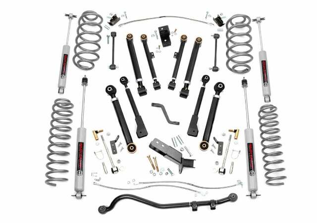 Rough Country 6" X-Series Suspension Lift Kit For 97-06 Jeep Wrangler TJ 66220