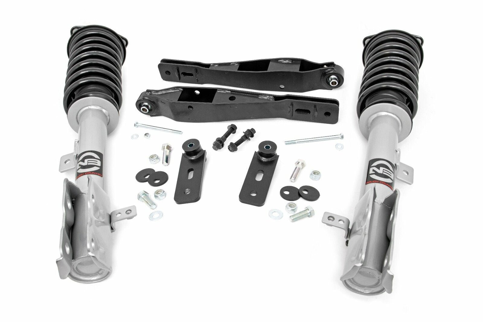 Rough Country 2in For Jeep Suspension Lift Kit 10-17 Patriot 4WD/ 12-17 Compass -1