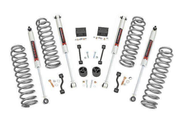 Rough Country 2.5" Lift Kit Coils M1 For Jeep Wrangler JL Rubicon 18-22 66640