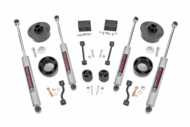 Rough Country 2.5" Suspension Lift Kit w/Shocks for Wrangler JL/JLU 18-22 67730