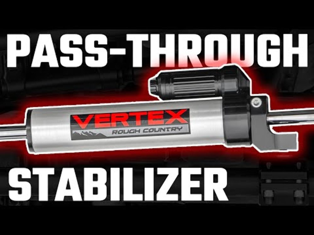 Jeep Vertex Pass-Through Steering Stabilizer 07-18 Wrangler JK -3