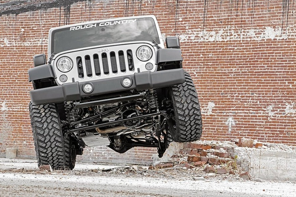 Rough Country 4in Suspension Lift Kit For Jeep 07-18 Wrangler JK Unlimited -7