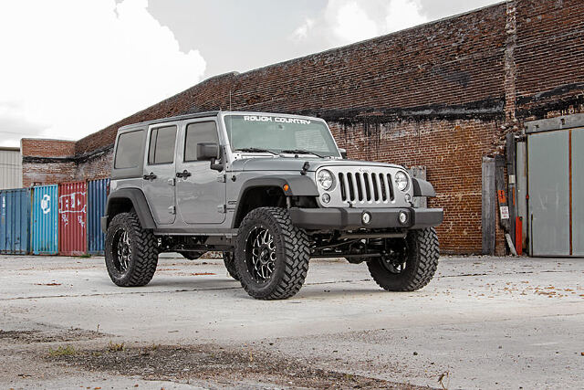 Rough Country 4" Suspension Lift Kit M1 For Jeep Wrangler JK 07-18 68140