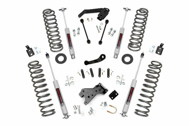 Rough Country 4in For Jeep Suspension Lift Kit 07-18 Wrangler JK 68230