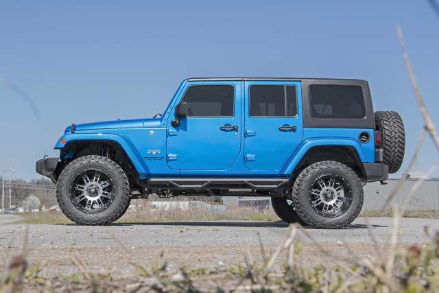 Rough Country 3.5in For Jeep Lift Kit Ctrl Arm Drop 07-18 Wrangler JK Unlimited 69430