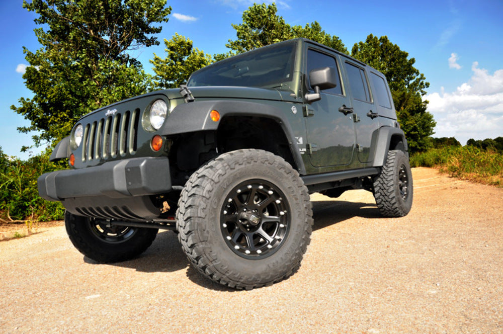 Rough Country 3.5" Lift Kit M1 For Jeep Wrangler JK 2WD/4WD 07-18 -4